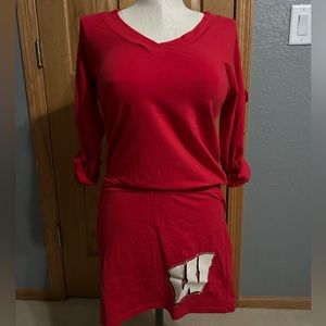 Women’s XL cotton mini dress - Wisconsin Badgers